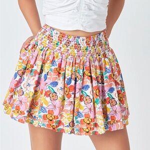 Endless Rose Floral Women's Skort